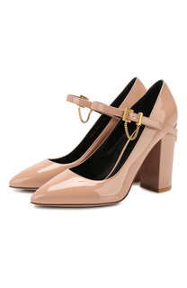 Кожаные туфли Valentino Garavani Ringstud Valentino