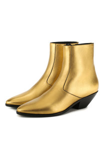 Кожаные ботинки West Saint Laurent