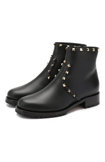 Кожаные ботинки Valentino Garavani Rockstud Valentino