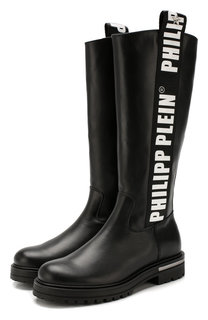 Кожаные сапоги Philipp Plein