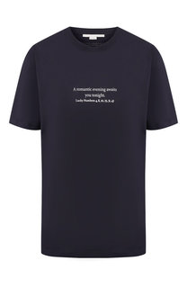 Хлопковая футболка Stella McCartney