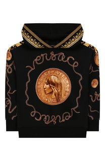 Хлопковое худи Versace