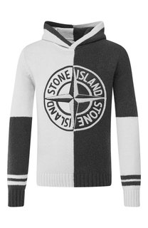 Шерстяное худи Stone Island