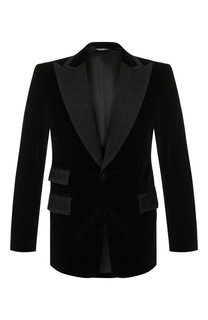 Хлопковый пиджак Dolce & Gabbana