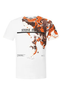 Хлопковая футболка Stone Island