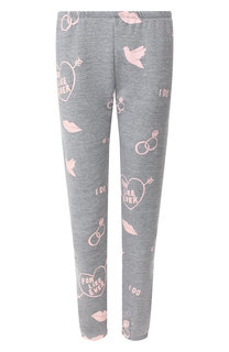 Брюки с принтом Wildfox