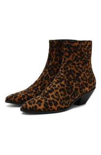 Замшевые ботинки West Saint Laurent