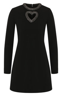 Шерстяное платье Saint Laurent