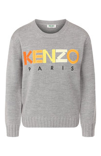 Шерстяной пуловер Kenzo