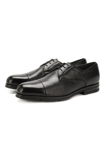 Кожаные дерби Santoni