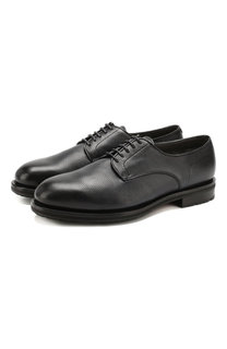 Кожаные дерби Santoni