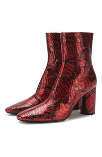 Кожаные ботильоны Balenciaga