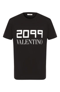 Хлопковая футболка Valentino