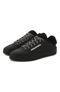Замшевые кеды Dsquared2