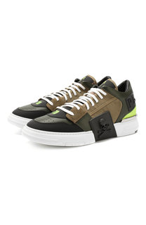 Кожаные кеды Philipp Plein