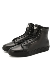 Кожаные кеды Philipp Plein