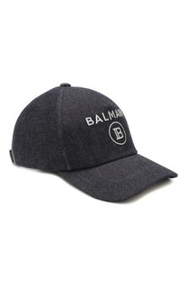 Хлопковая бейсболка Balmain