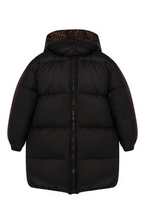 Пуховик с капюшоном Fendi