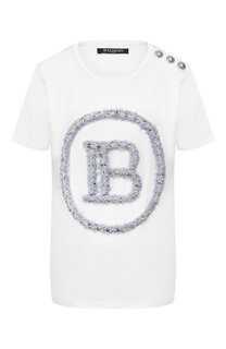 Хлопковая футболка Balmain