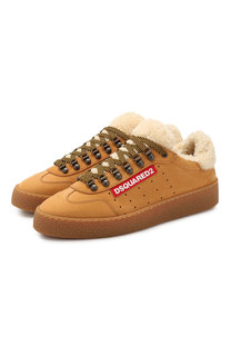 Замшевые кеды Dsquared2