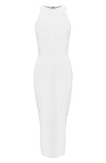 Платье из вискозы Balmain