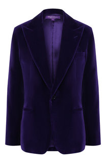 Бархатный жакет Ralph Lauren