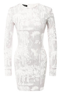 Платье из вискозы Balmain