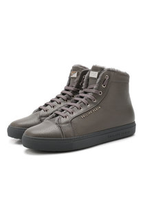 Кожаные кеды Philipp Plein