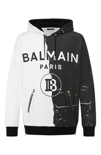 Хлопковое худи Balmain