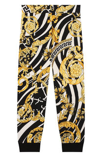 Хлопковые джоггеры Versace