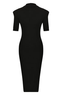 Шерстяное платье Balmain