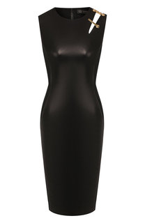 Кожаное платье Versace