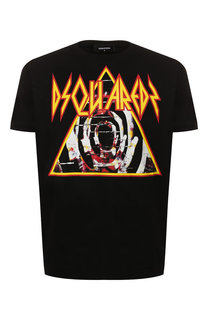 Хлопковая футболка Dsquared2