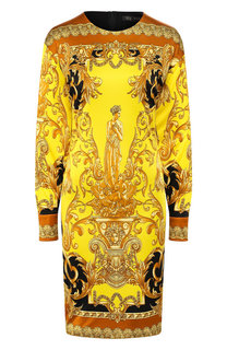 Платье с принтом Versace