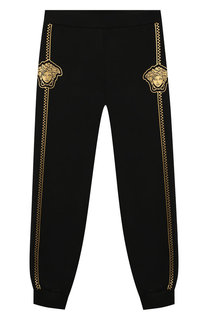 Хлопковые джоггеры Versace