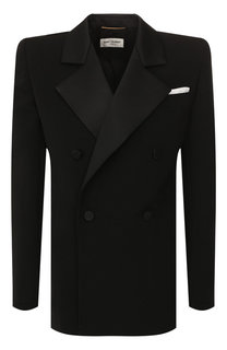 Шерстяной жакет Saint Laurent