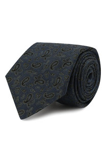 Галстук из смеси шелка и шерсти Kiton