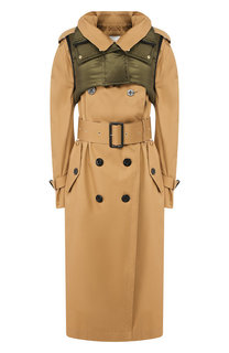 Хлопковый тренч Sacai