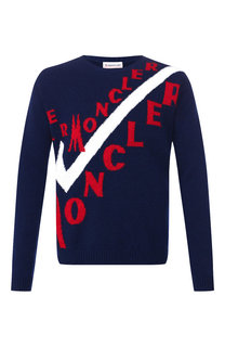 Свитер из смеси шерсти и кашемира Moncler