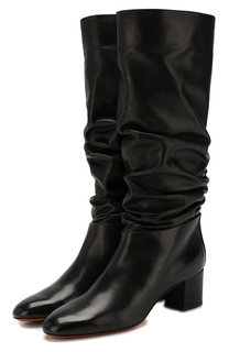 Кожаные сапоги Santoni