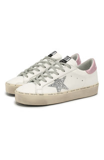 Кожаные кеды Hi Star Golden Goose Deluxe Brand