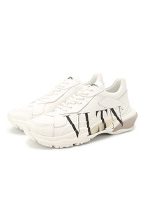 Кожаные кроссовки Valentino Garavani Bounce Valentino
