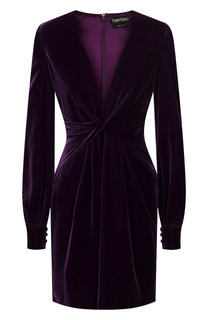 Бархатное платье Tom Ford
