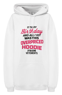 Хлопковое худи Vetements