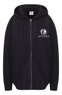 Хлопковая толстовка Vetements