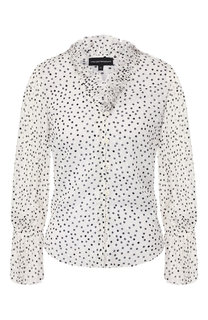 Блузка в горох Emporio Armani