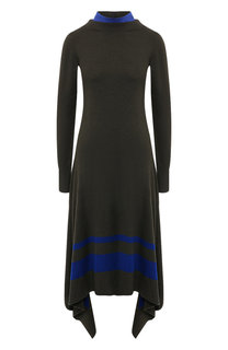Шерстяное платье Sacai