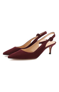 Замшевые туфли Anna 55 Gianvito Rossi