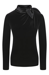 Бархатный пуловер Giorgio Armani