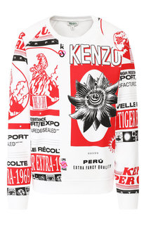 Хлопковый свитшот Kenzo